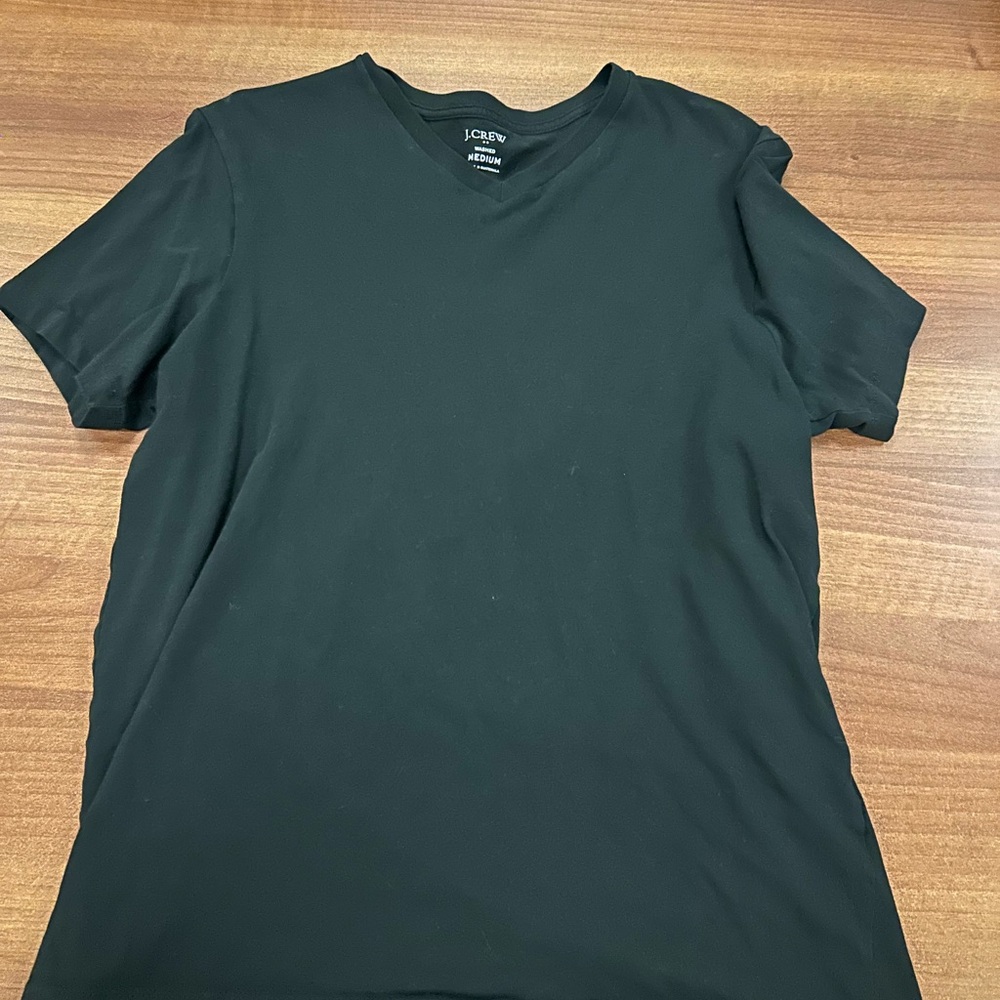 J. Crew Men's black Short Sleeve Tee